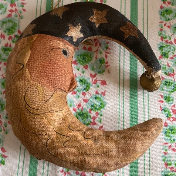 1997 Belsnickel crescent moon Santa ornament 6583 - Picture 7 of 11